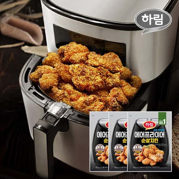 상품 01. 에어프라이어순살치킨 480g 3봉