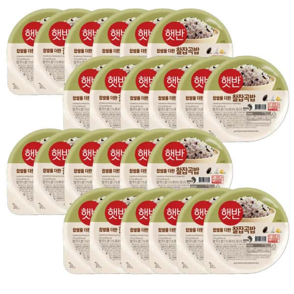 상품 01. 매일 찰잡곡밥 210g 24개