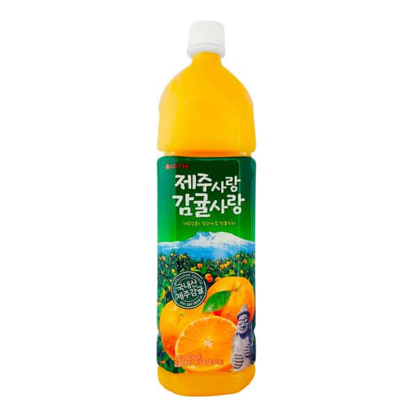 롯데 제주사랑감귤사랑 1.5L x 12펫 / 제주감귤쥬스