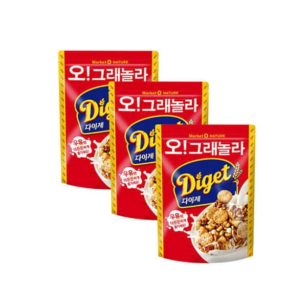 상품 01. 오리온 오그래놀라 다이제 300g X3개