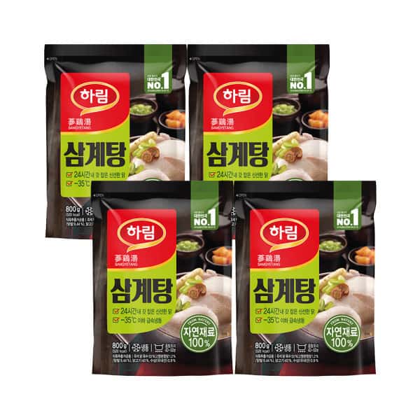 상품 01. 하림 삼계탕 800g 4봉