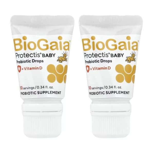 (아이허브) 2개X 프로텍티스 베이비드롭 아기유산균 비타민D 10ml 해외직구