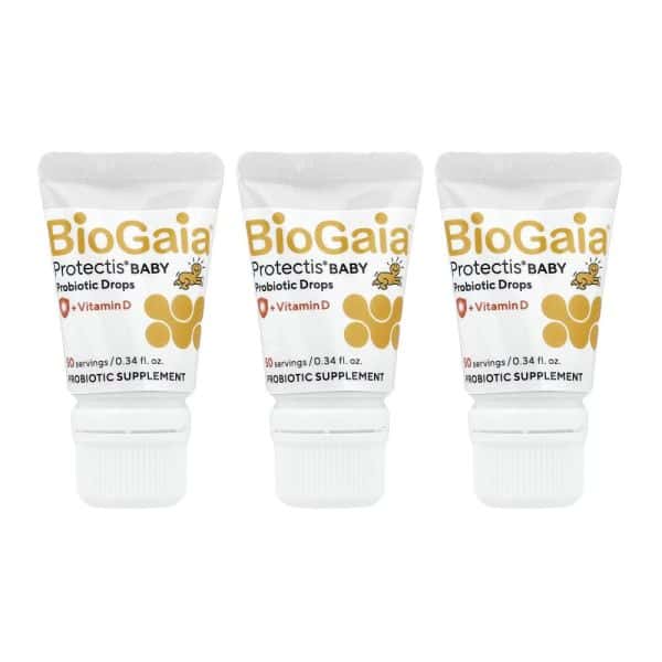 (아이허브) 3개X 프로텍티스 베이비드롭 아기유산균 비타민D 10ml 해외직구
