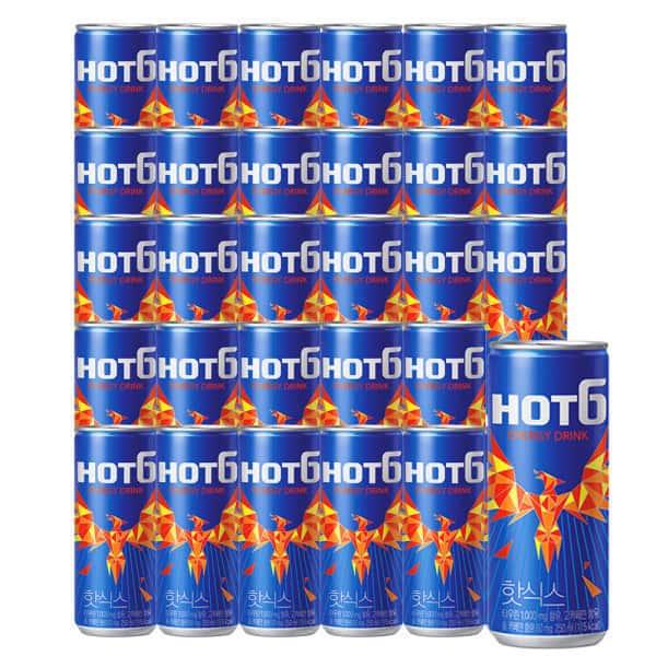핫식스 오리지널 250 ml x 30캔 에너지드링크 / 에너지음료 / 에너지