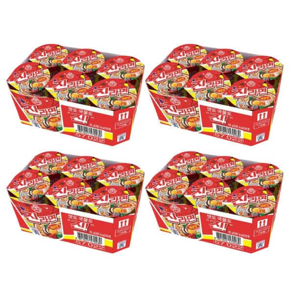 상품 01. 오뚜기 진라면 매운맛 소컵(65g6개입) x 4팩(총24개입)