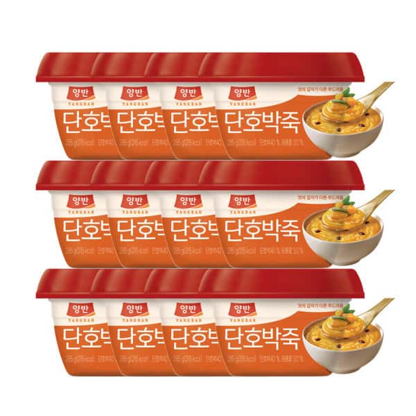 동원 양반 단호박죽 285g 12개