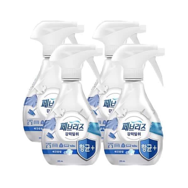 상품 01. 페브리즈 항균플러스 깨끗한향 370ml 4개