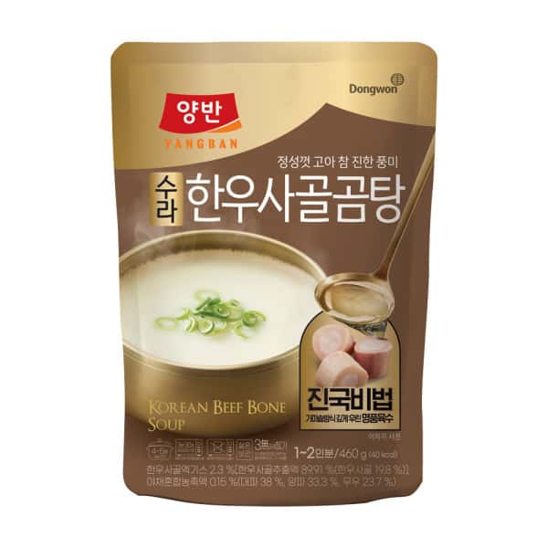 상품 01. 양반 한우사골곰탕 460g 1팩