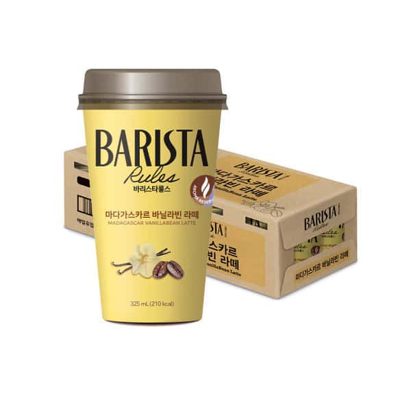 상품 01. 바리스타룰스 마다가스카르 바닐라빈 라떼 325ml 10개