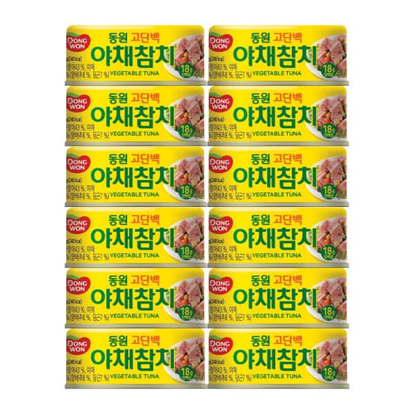 상품 01. 야채참치 150g 12캔