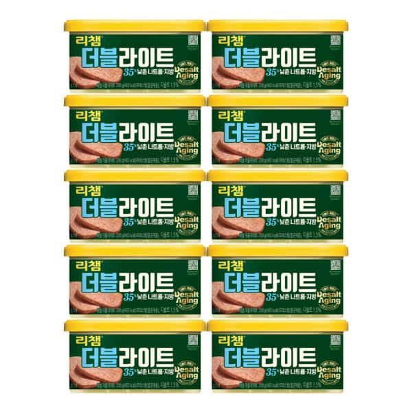 상품 01. 동원 리챔 더블라이트 200g 10캔