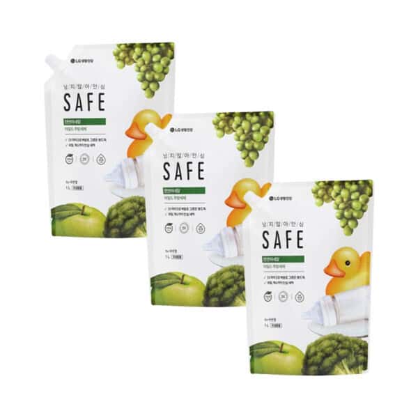 상품 01. 세이프 주방세제 천연미네랄 마일드 리필 1L 3개