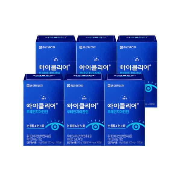 아이클리어 루테인 지아잔틴 6박스 (6개월분)