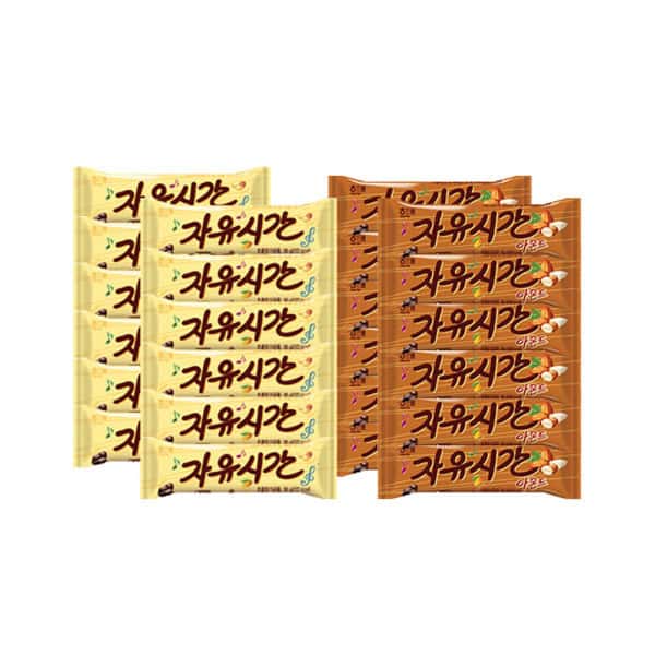 자유시간 아몬드 36g 12개+오리지날 36g 12개