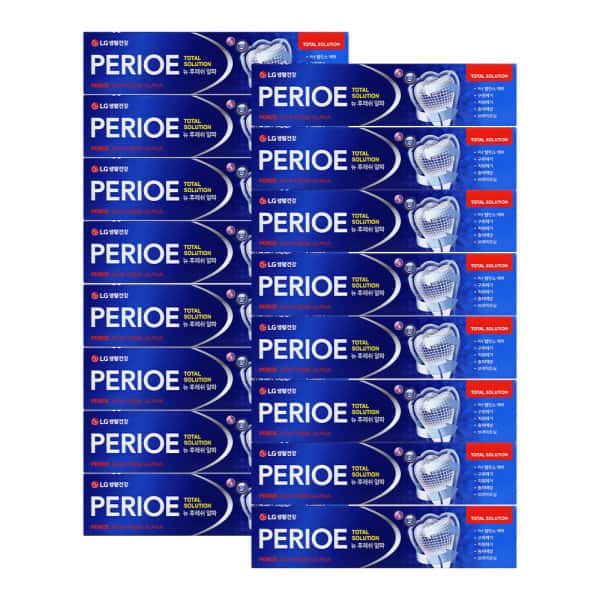 상품 01. 페리오 뉴후레쉬 알파 치약 170g 16개