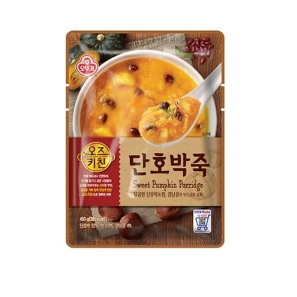 (신세계의정부점)오뚜기 오즈키친 단호박죽450g(1박스18개)