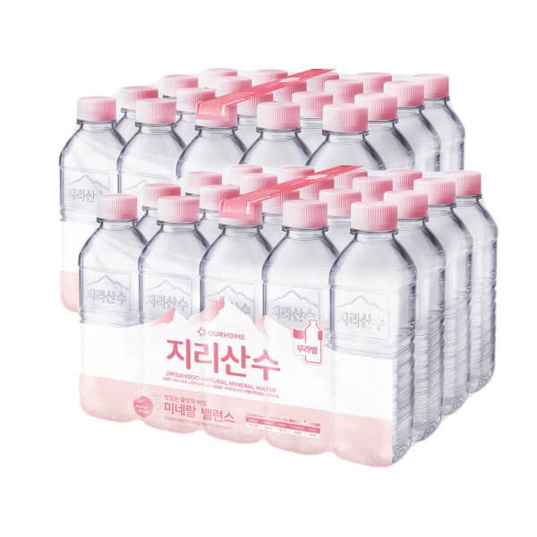 지리산수 무라벨 500ml 40병 /생수전문배송