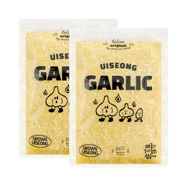 (신선집중/15%+NH10%) 마늘귀신 경북 의성 다진마늘 2kg 100% 당일제조 다진마늘(손질유무 선택가능)