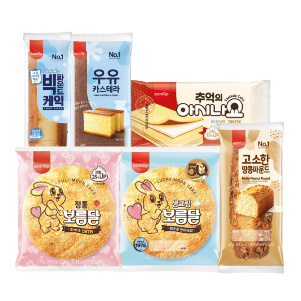 삼립 촉촉한 클래식 카스테라 9봉 외 인기 케익빵 골라담기
