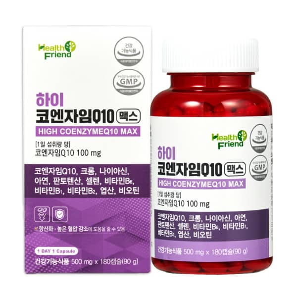 코엔자임Q10 6개월분 코큐텐 코엔자임큐텐 11종 복합기능성