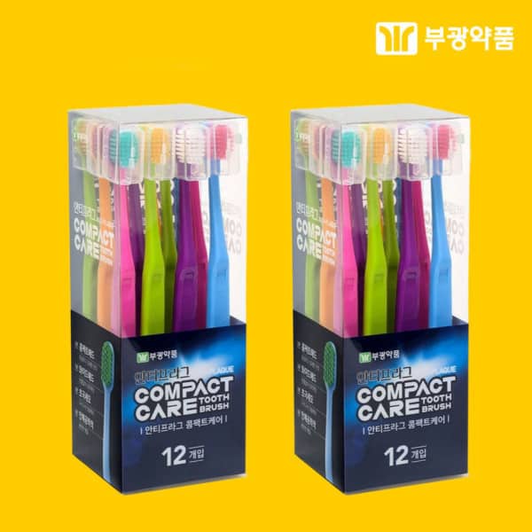 부광약품 콤팩트헤드 초극세모 12입+12입(24입)