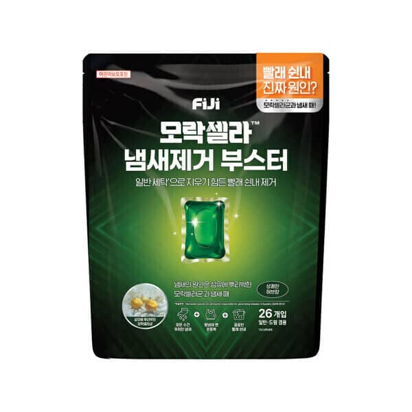 (10%결제할인)피지 모락셀라 냄새제거 부스터 허브향 26입