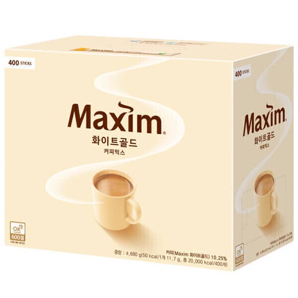 맥심 화이트골드 커피믹스 400T 무료배송