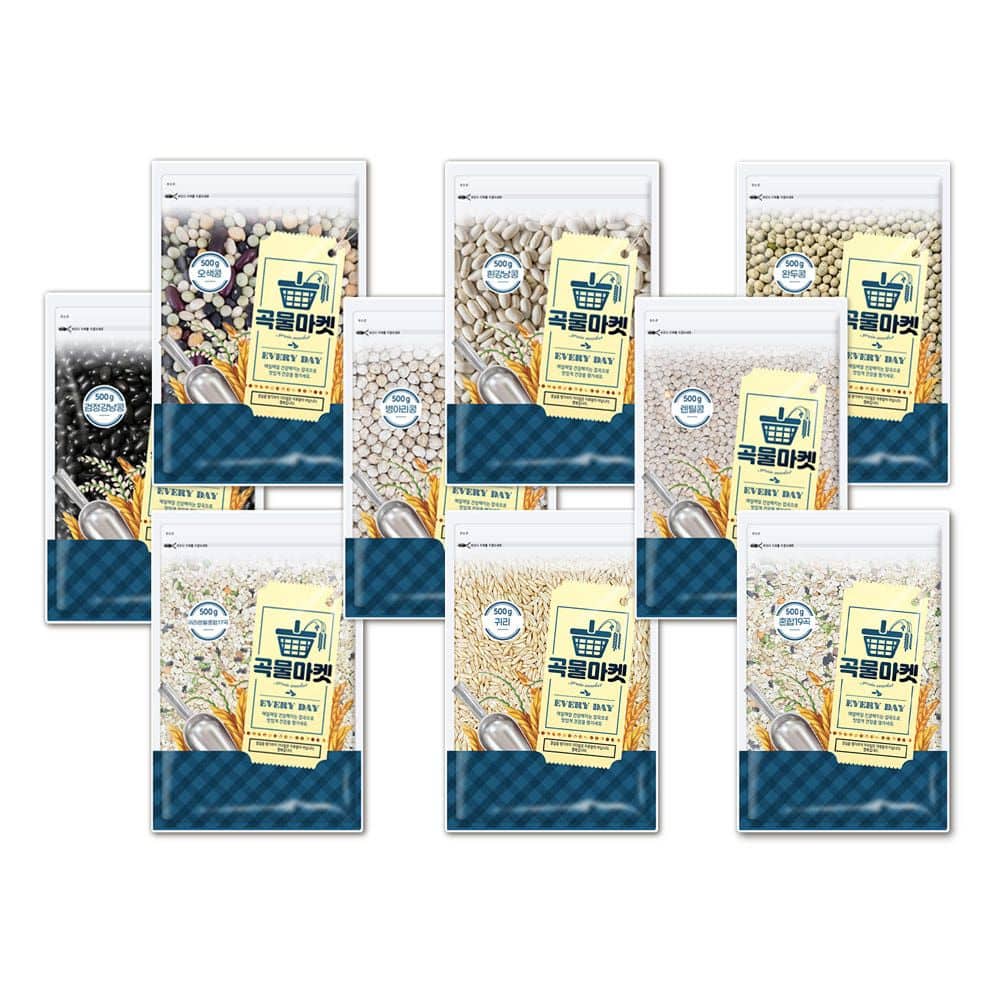 [곡물마켓]  파로 / 카무트 외 인기 혼합잡곡 500g 무료배송